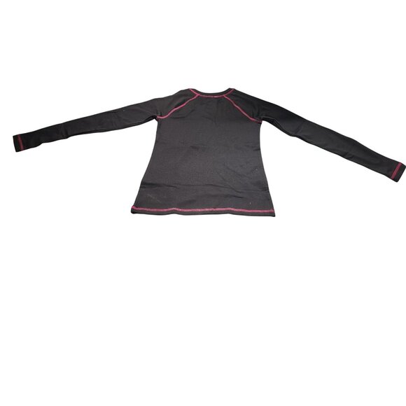 All in Motion Black Thermal Base Layer Set Top & Bottom Size M - Picture 4 of 7